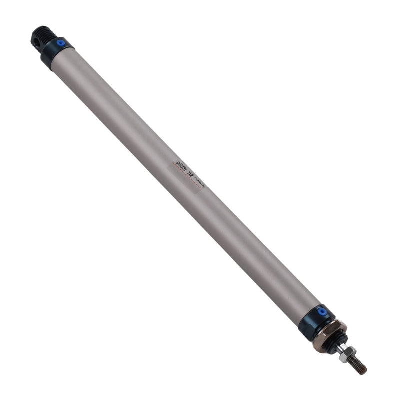 Othmro 1Pcs Air Cylinder MAL16 x 200 (16mm/0.63" Bore 200mm/7.87" Stroke Double Action Air Cylinder, M5 Single Rod Double Acting Aluminium Alloy Penumatic Quick Fitting Mini Air Cylinder MAL16x200