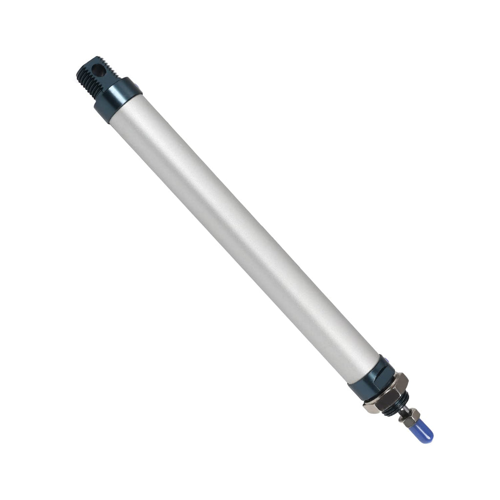 Othmro 1Pcs Air Cylinder MAL16 x 125 (16mm/0.63" Bore 125mm/4.9" Stroke Double Action Air Cylinder, M5 Single Rod Double Acting Aluminium Alloy Penumatic Quick Fitting Mini Air Cylinder MAL16x125