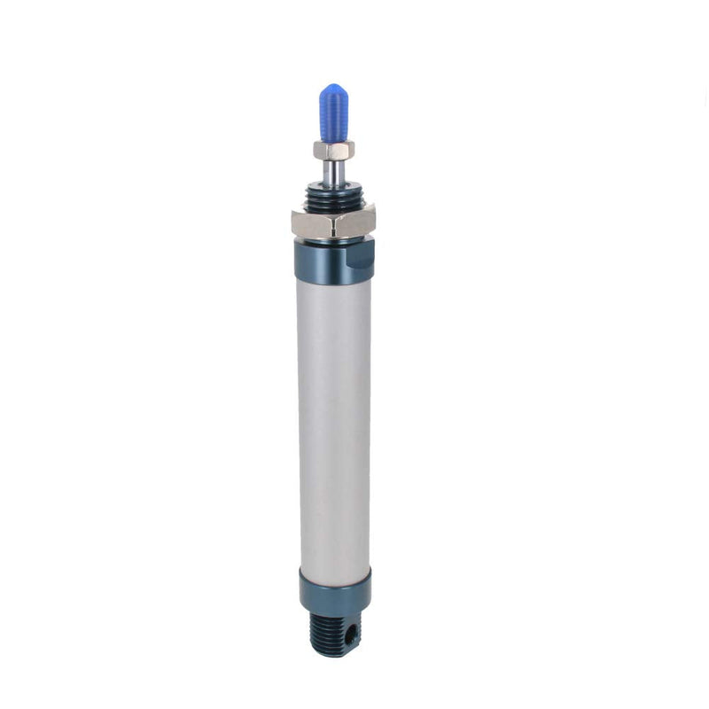 Othmro 1Pcs Air Cylinder MAL16 x 50 (16mm/0.63" Bore 50mm/1.97" Stroke Double Action Air Cylinder, M5 Single Rod Double Acting Aluminium Alloy Penumatic Quick Fitting Mini Air Cylinder MAL16x50