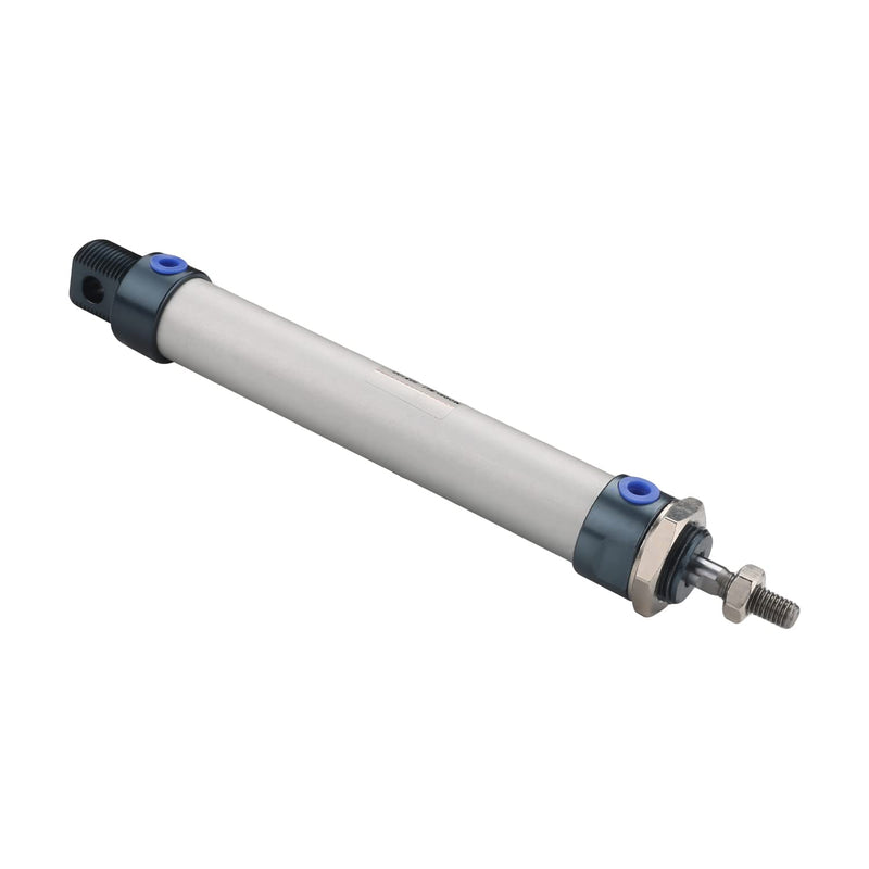 Othmro MAL20x100 Air Cylinder 0.79in Bore 3.94in Stroke Double Action Air Cylinder 1/8PT Single Rod Double Acting Aluminium Penumatic Quick Fitting Mini Air Cylinder for Pneumatic and Hydraulic System