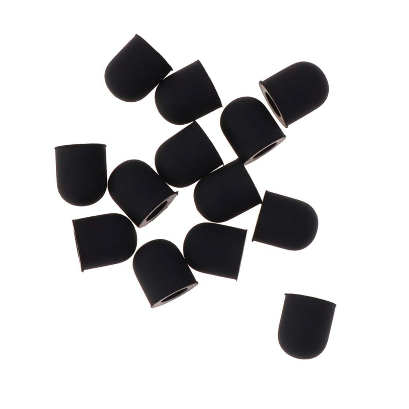Hemobllo 15pcs Stylus Pen Tip Replacement Rubber Tips for Stylus Touch Pen Touchscreen Pen (Outer Diameter 6mm, Inner Diameter 3.6mm)