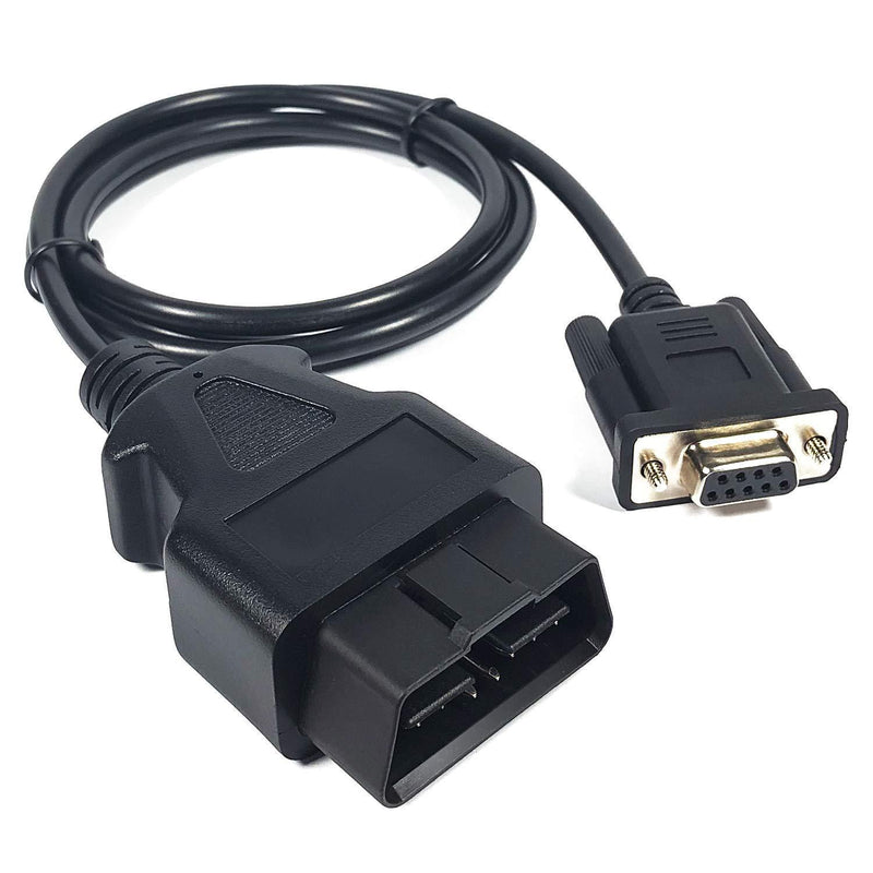 UART Female DB9 Port to OBD2 OBDII 16PIN Cable fits USB to CAN Module of InnoMaker 1DB9-OBD-A