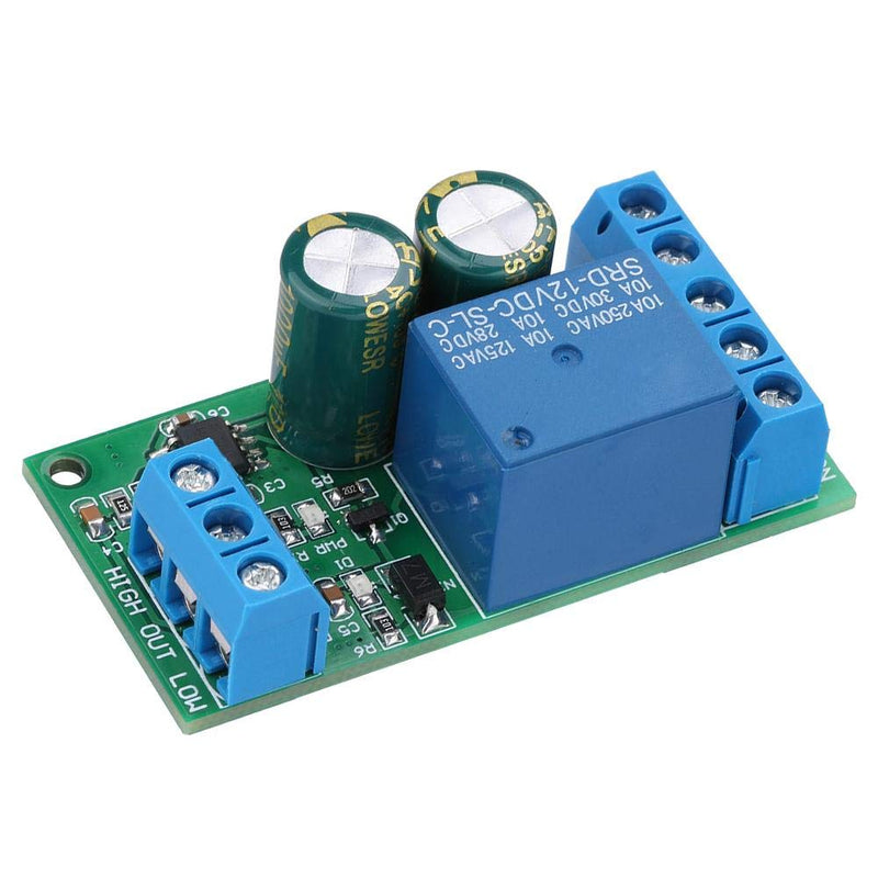Level Controller Module, 12V DC/AC Water Level Controller Automatic Liquid Level Detection Sensor Module, Water Control Relay Switch Module for Fish Tank Aquarium Home Water Tower