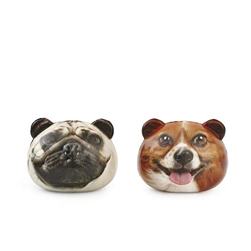 Kikkerland Dog Stress Balls - Assorted Faces