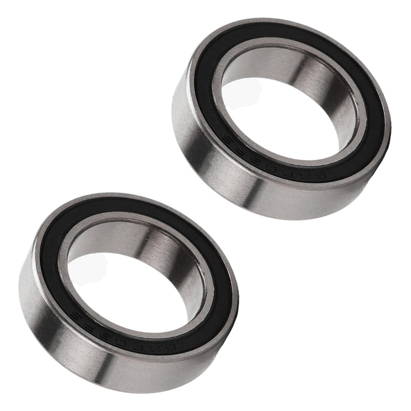 Othmro 2Pcs 63803-2RS Deep Groove Ball Bearings, Double Sealed Bearings, 0.67x1.02x0.28inch Ball Bearings, High Carbon Chromium Bearing Steel Roller Guide Bearing for Scooters Elevators Skateboards 63803-2RS 2pcs