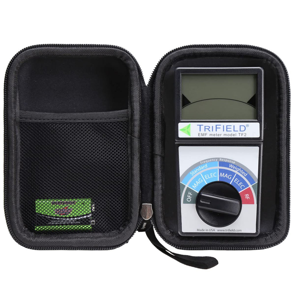 Aproca Hard Travel Storage Carrying Case, for TriField EMF Meter Model TF2 Black-Promotion