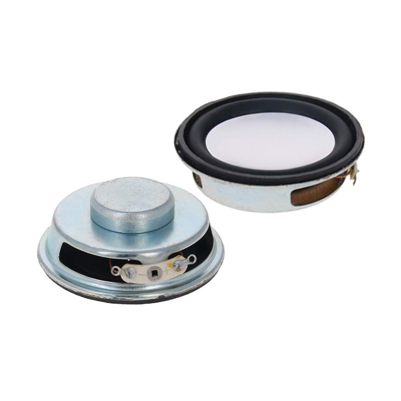 Fielect DIY Magnetic Speaker 5W 8 Ohm 50mm Diameter Round Shape Replacement Loudspeaker 1pcs