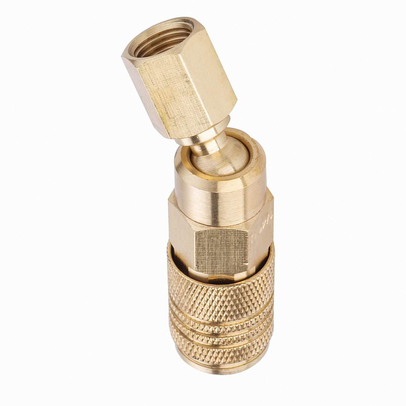 CRAFTSMAN CMXZTSG1093NB Universal 1/4-inch Female Swivel Coupler, Brass