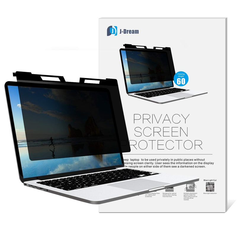 Hanging 15.6 Inch Privacy Screen for Widescreen Laptop (16:9 Aspect Ratio) Hanging 15.6'' Black for Hanging Widescreen Laptop