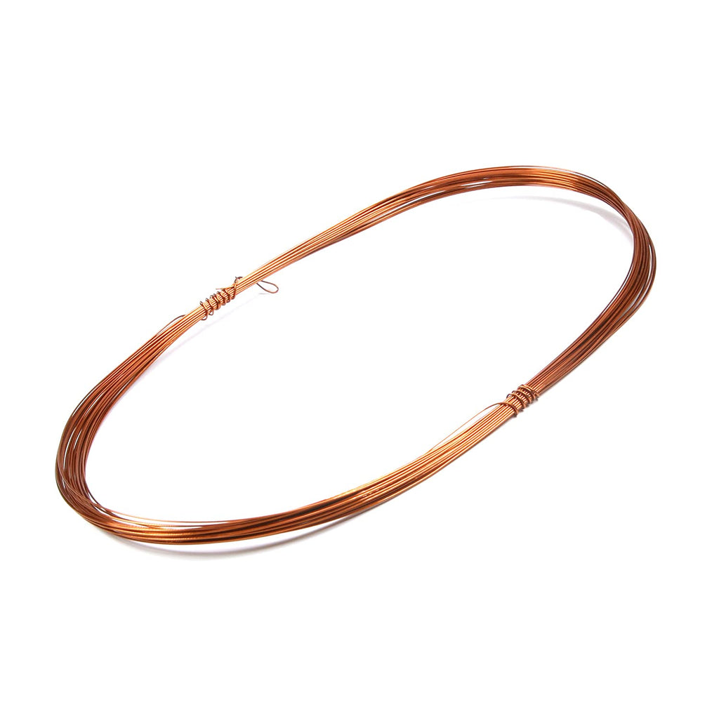 Fielect 0.51mm Inner Dia Magnet Wire Enameled Copper Wire Winding Coil 49.2Ft Length QZ-2-130 Model Widely Used for A Variety of Motors