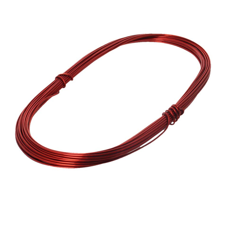 Fielect 1.3mm Inner Dia Magnet Wire Enameled Copper Wire Winding Coil 49.2Ft Length QZ-2-130 Model Widely Used for A Variety of Motors 1.30mm Inner Dia