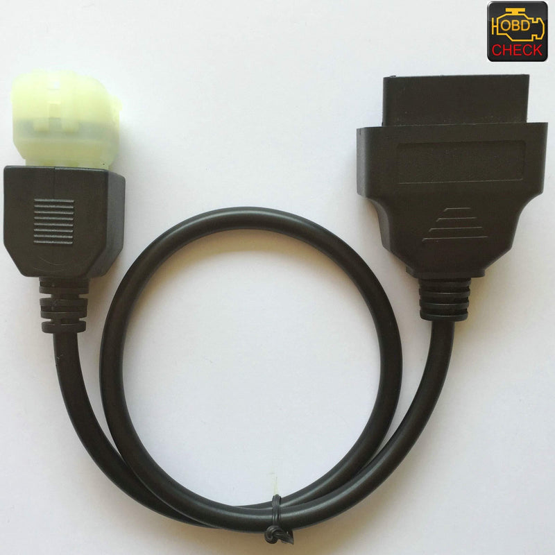 OTKEFDI Motorbike 6Pin OBD Cable Motorcycle OBD Diagnostic Connector