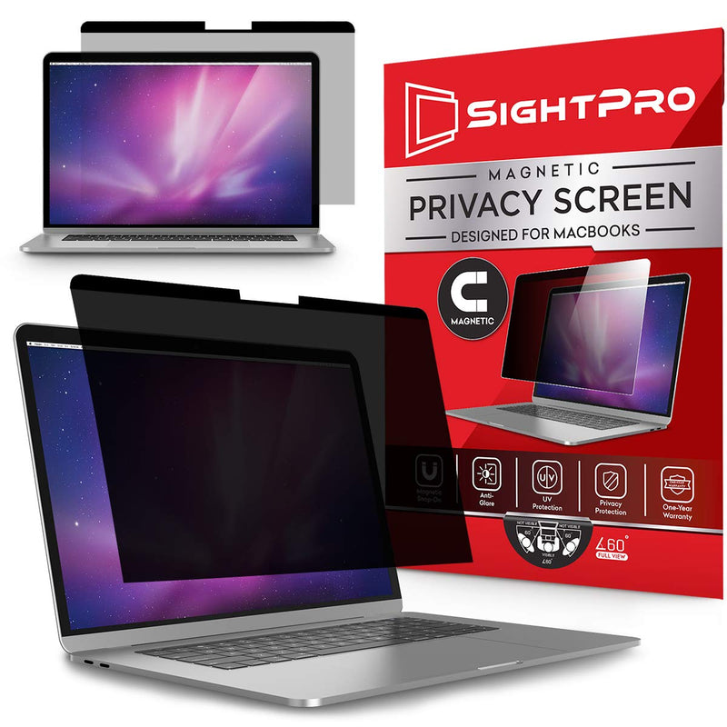 SightPro Magnetic Privacy Screen for MacBook Pro 16 Inch (2019) | Laptop Privacy Filter and Anti-Glare Protector MacBook Pro 16 Inch (2019)