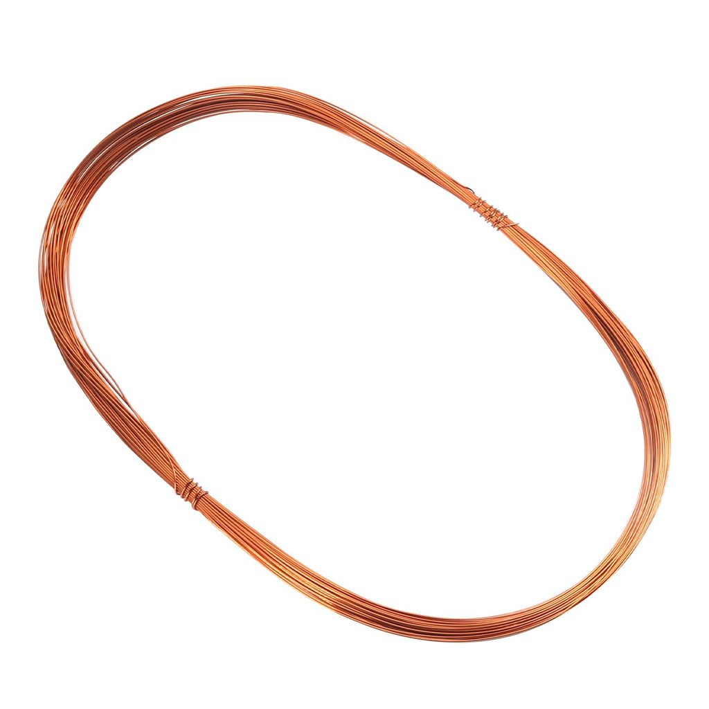 Fielect 0.51mm Inner Dia Magnet Wire Enameled Copper Wire Winding Coil 65.6Ft Length QZ-2-130 Model Widely Used for A Variety of Motors