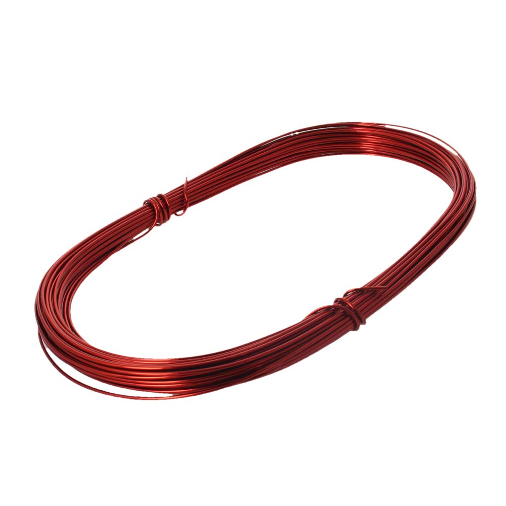 Fielect 1.3mm Inner Dia Magnet Wire Enameled Copper Wire Winding Coil 65.6Ft Length QZ-2-130 Model Widely Used for A Variety of Motors 1.30mm Inner Dia