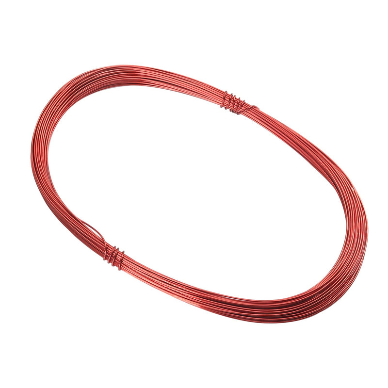 Fielect 0.95mm Inner Dia Magnet Wire Enameled Copper Wire Winding Coil 65.6Ft Length QZ-2-130 Model Widely Used for A Variety of Motors