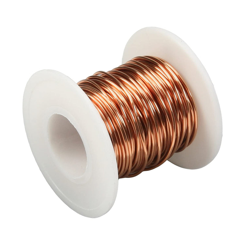 Fielect 1mm Inner Dia Magnet Wire Enameled Copper Wire Winding Coil 32.8Ft Length QA-1-155 2UEW Model Widely Used for A Variety of Motors 1.00mm Inner Dia 32Ft Length