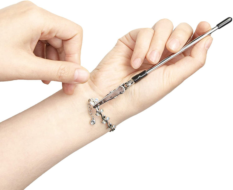 MauSong Bracelet Buddy Jewelry Fastening Helper Arthritis Aid, Silver