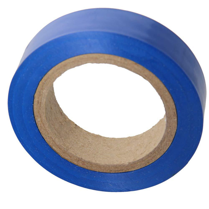 Fielect Insulating Tape,PVC Electrical Tape, Single Sided, 0.67" Width, 49ft Long,Blue JR-302 Blue 17mm x 15m 1Pcs a