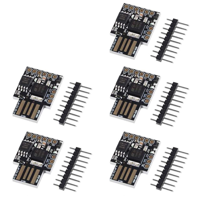 AiTrip 5pcs Digispark Kickstarter Attiny85 General Micro USB Development Board for Arduino USB ATTINY85