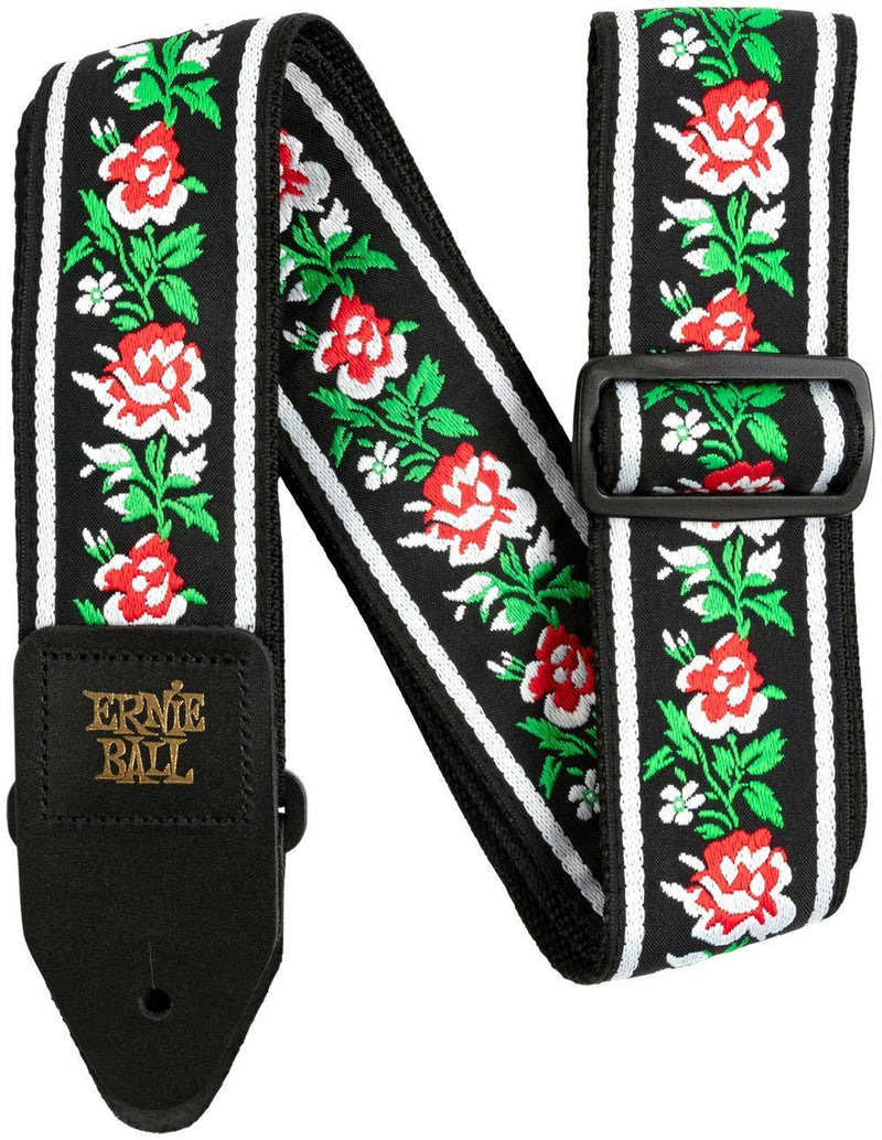 Ernie Ball Winter Rose Jacquard Guitar Strap (P04668)