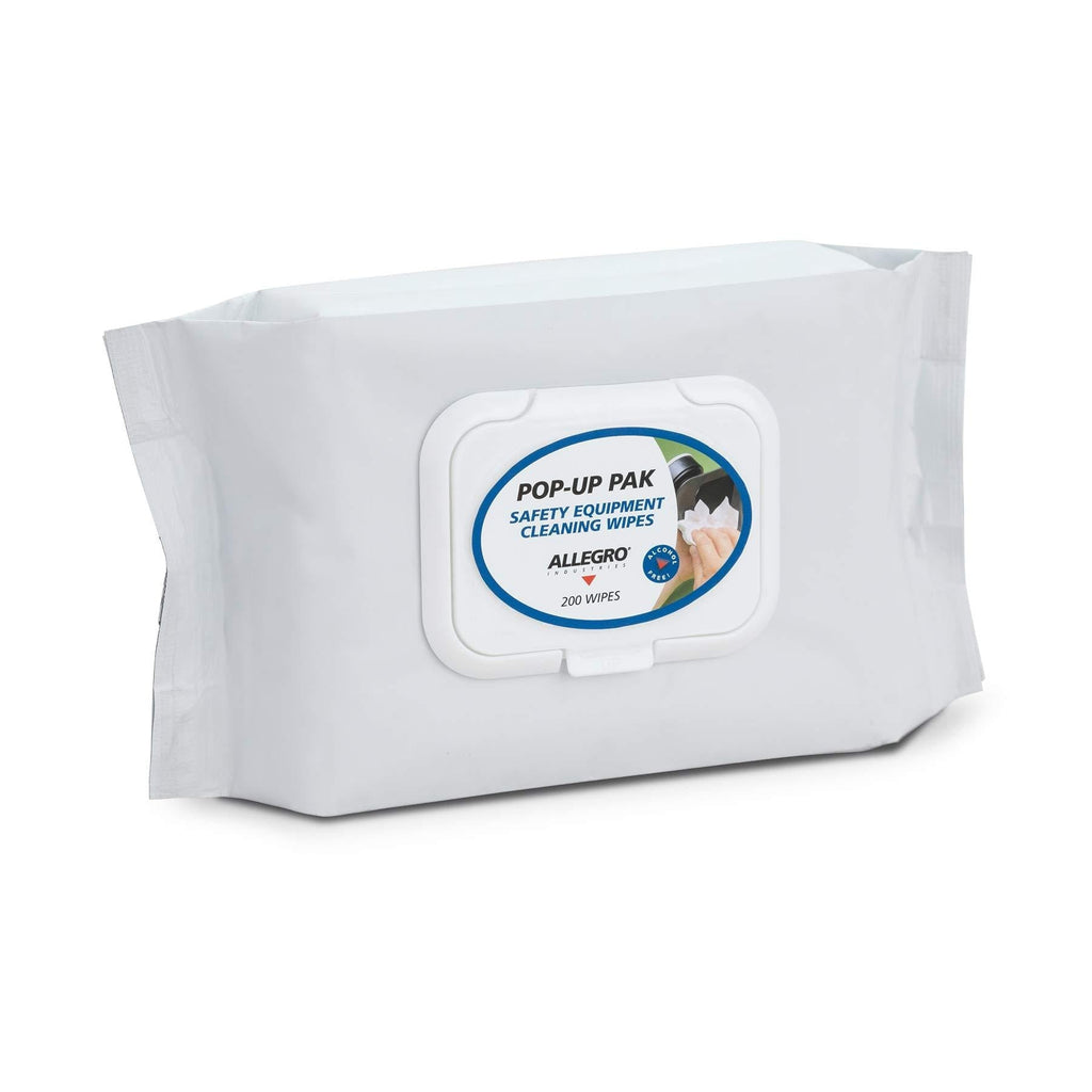 Alcohol-Free Respirator Cleaning Wipes Pop-Up Pak (200/Pak)