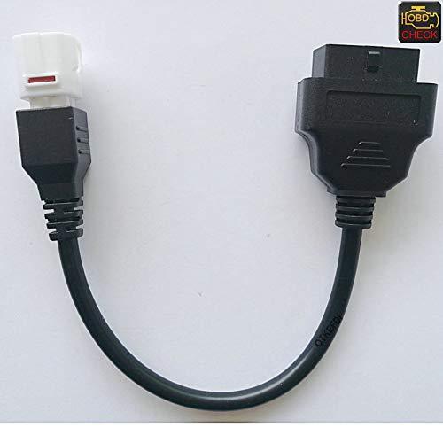 OTKEFDI Motorcycle 4pin OBD Diagnostic CANBUS Cable for Yama Motorbike