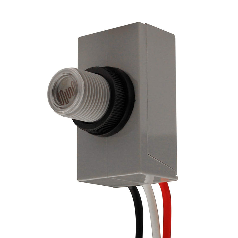 Design House 588095 Internal Mount 120-Volt Outdoor Photocontrol, Commercial/Residential Use, Dusk to Dawn Sensor