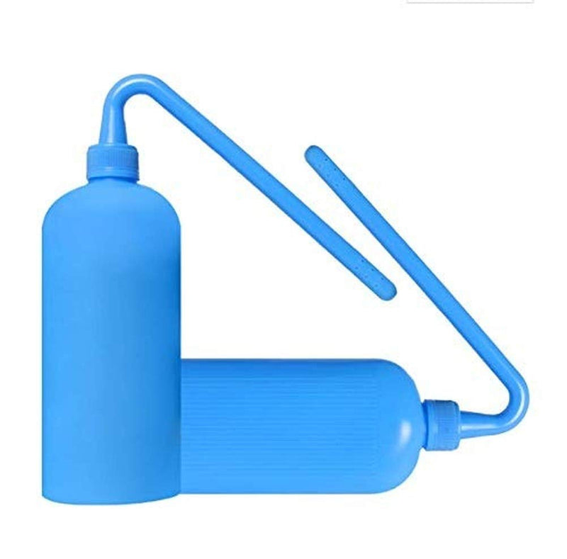 2PCS Colostomy Bag Cleaning Tool, Cleaning Bottle for colostomy Bag Plastic wash Bottles,colostomy Supplies,Cleaning Bottle for All Ostomy Bags for Permanent Use,350ML
