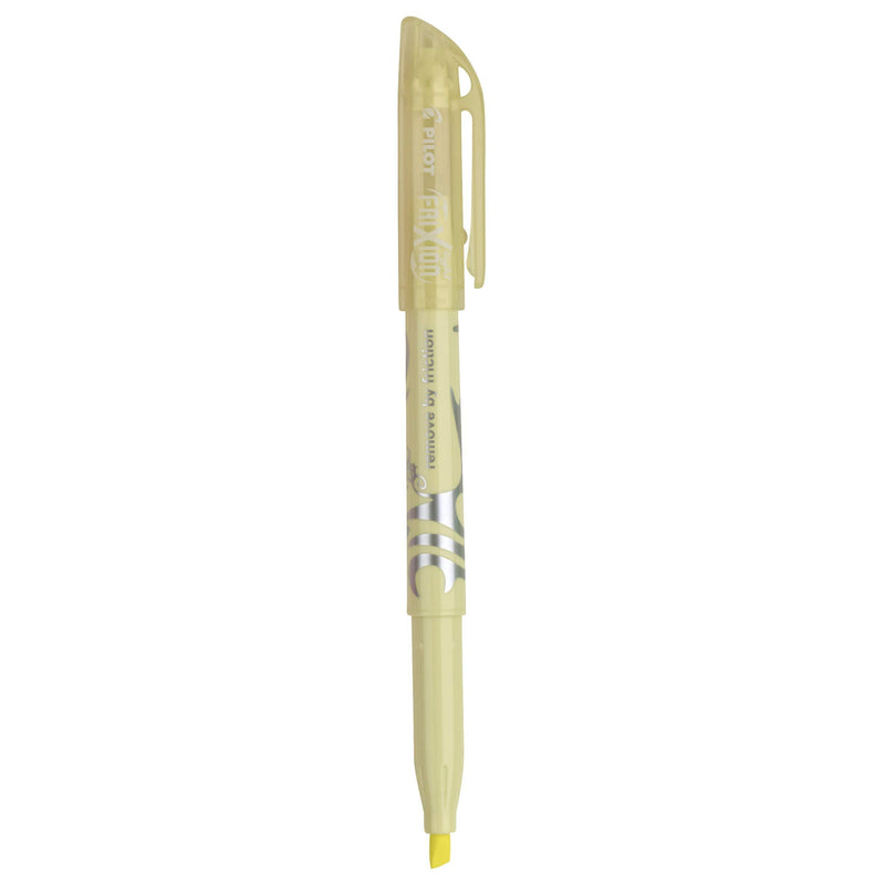 Pilot FriXion Pastel Erasable Highlighter, Chisel Tip, Yellow Ink Single