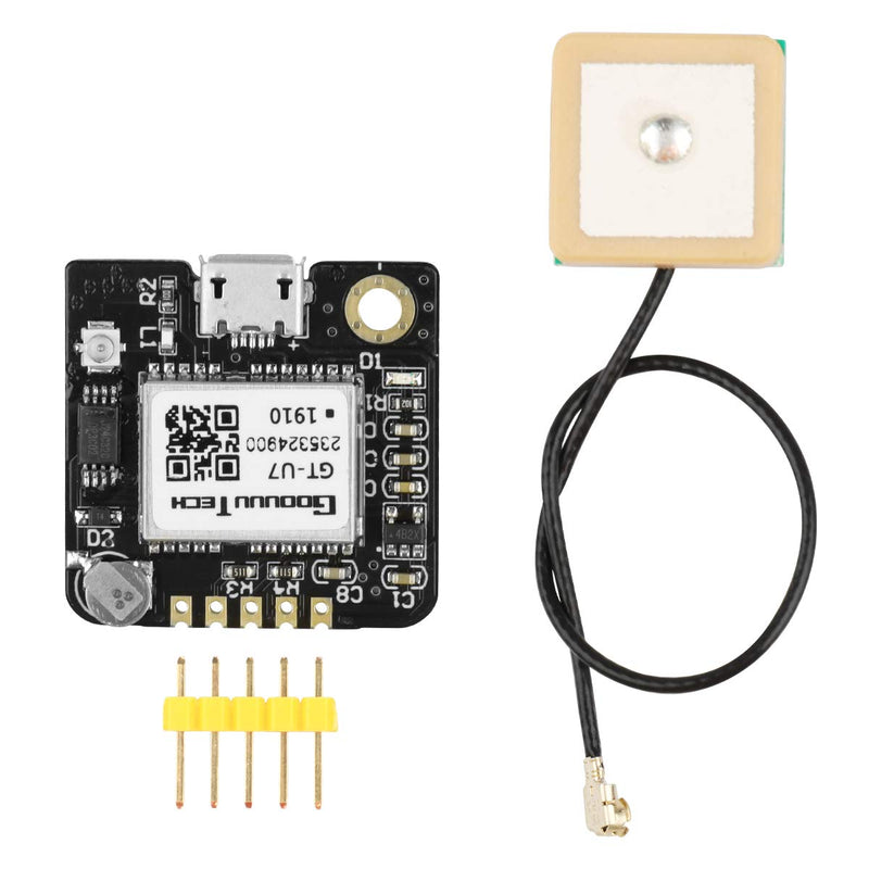 GPS Module Receiver,Navigation Satellite Positioning NEO-6M (Arduino GPS, Drone Microcontroller, GPS Receiver) Compatible with 51 Microcontroller STM32 Arduino UNO R3 with Antenna High Sensitivity GPS Module Receiver