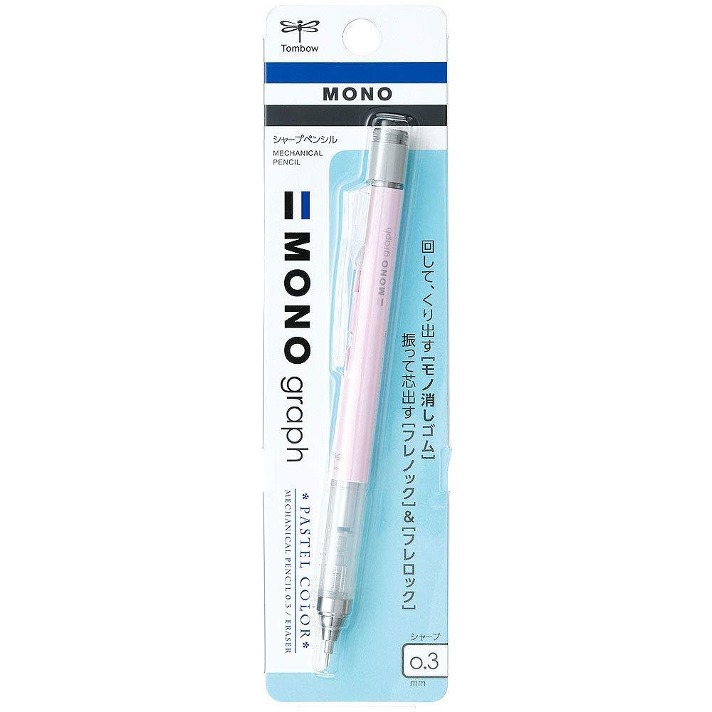 Tombow Mechanical pencil Monograph0.3mm DPA-137E Sakura Pink