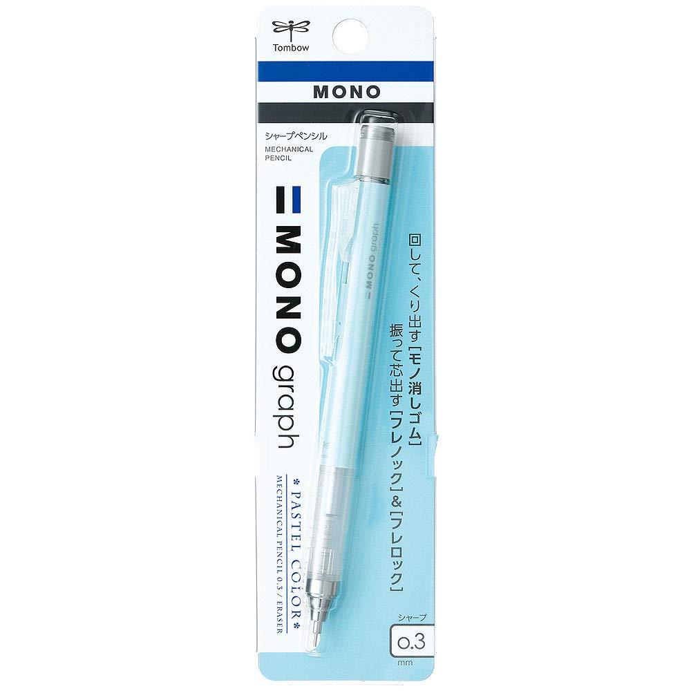 Tombow Mechanical pencil Monograph0.3mm DPA-137A Ice Blue