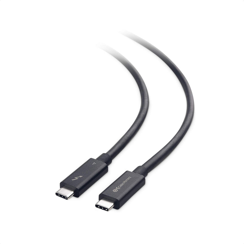 [Intel Thunderbolt Certified] Cable Matters 40Gbps Active USB C Thunderbolt 4 Cable 6.6 ft with 100W Charging and 8K Video - Universally Compatible with USB-C, USB4, and Thunderbolt 3