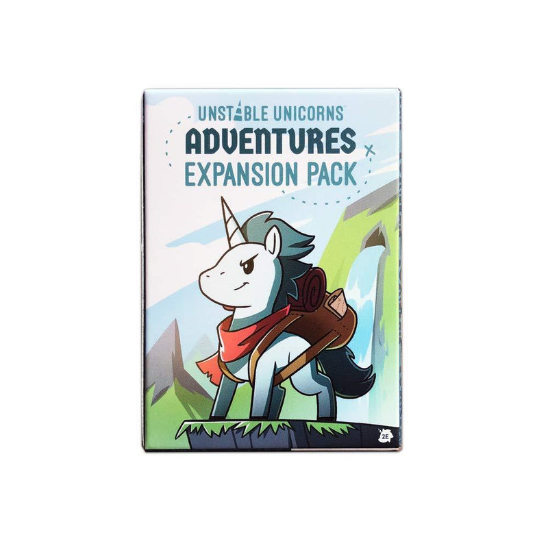 TeeTurtle Unstable Unicorns Adventures Expansion Pack - Designed to be Added to Your Unstable Unicorns Card Game Unstable Unicorns Expansion - Adventures