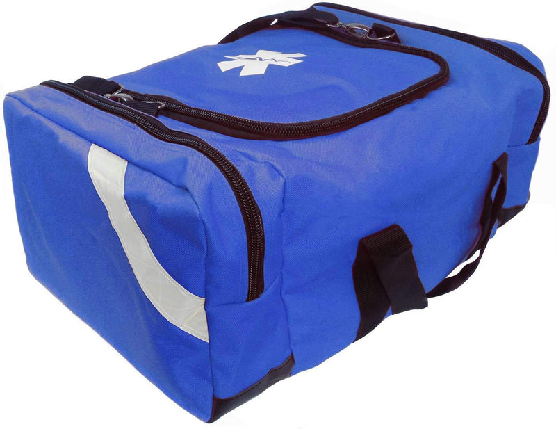 ASA Techmed First Aid Large EMT First Responder Trauma Bag for Home, Office, School, EMTs, Paramedics, First Responders + More (Blue) Blue