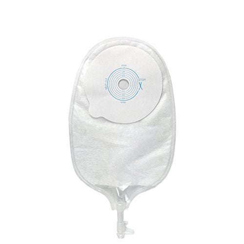 Urostomy Bag, Medicals Drainable Pouch Ostomy Stoma Bags One Piece System Cut-to-Fit,Pack of 10 PCS Ostomy-E001
