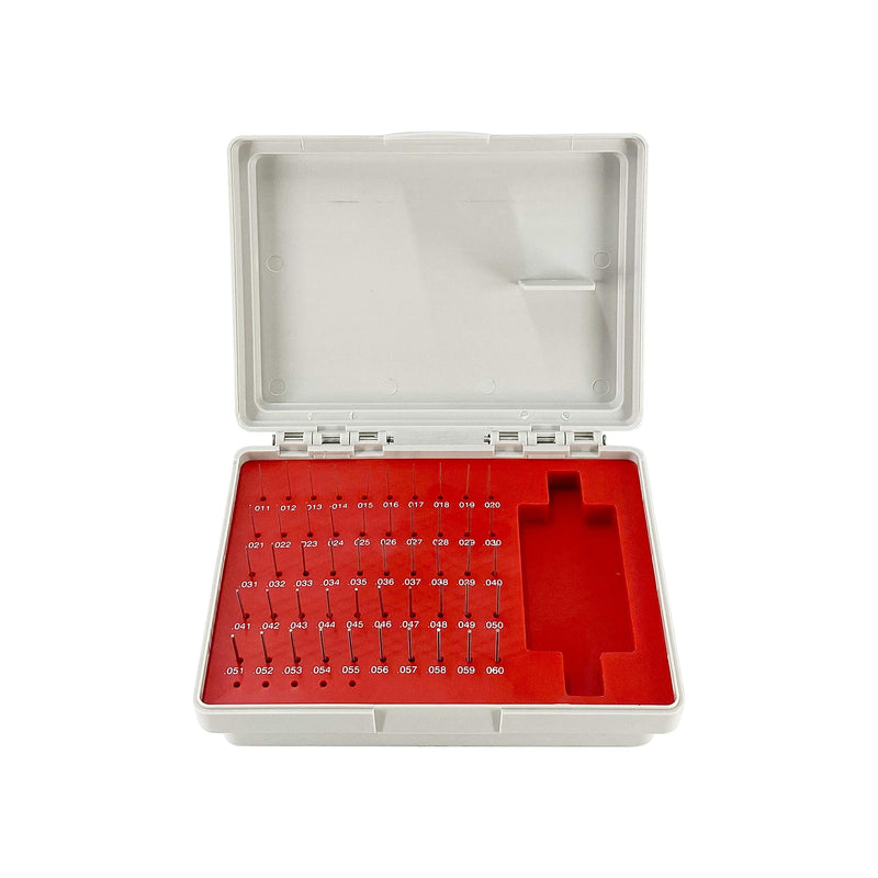 TEXALAN Class ZZ Steel Pin Gage Set Minus (50PCS(0.011-0.060") M0) 50PCS(0.011-0.060") M0