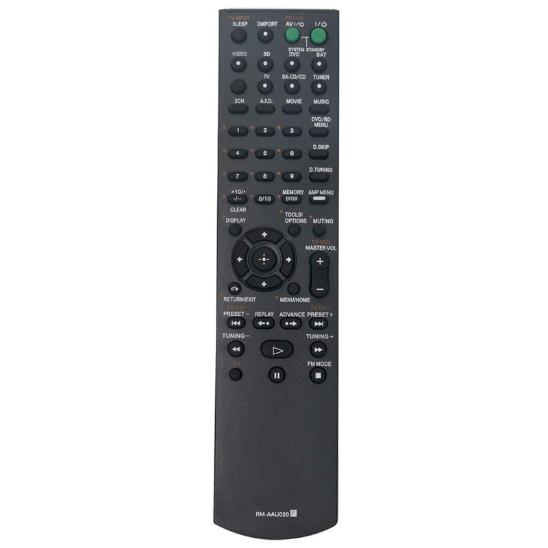 RM-AAU020 Replace Remote Control Compatible with Sony AV Receiver STR-DH500 Str dh500
