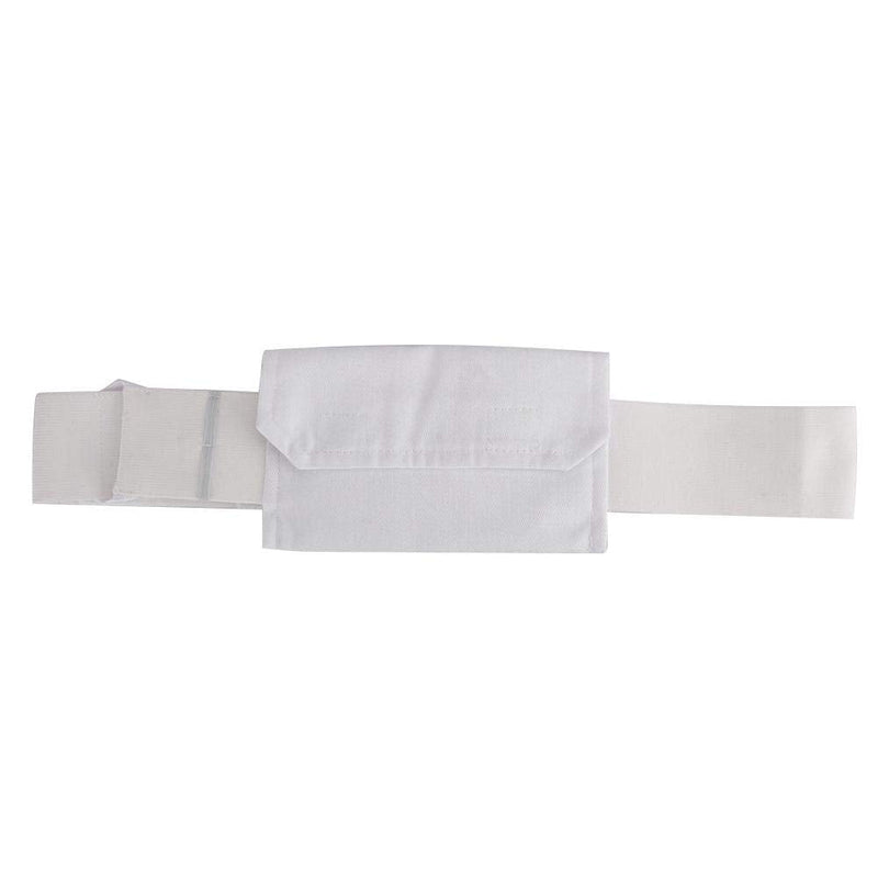 Peritoneal Dialysis Catheter Belt Holder Catheter Waist Belt Abdominal Protection Belt Peritoneal Tube Belt for Home Patient(White) White