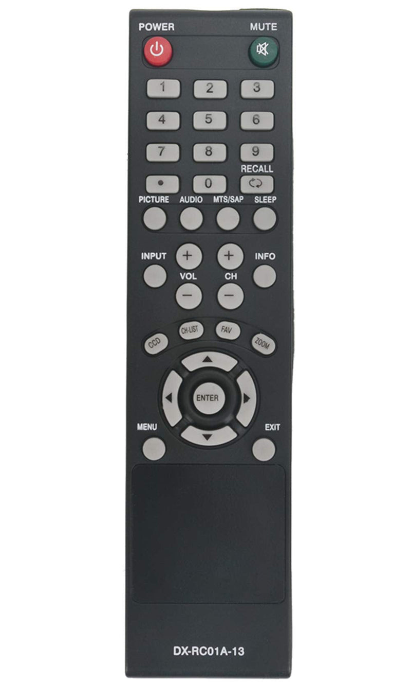 DX-RC01A-13 Replaced Remote Control Compatible with DYNEX TV DX-32L200NA14 DX32L200NA14