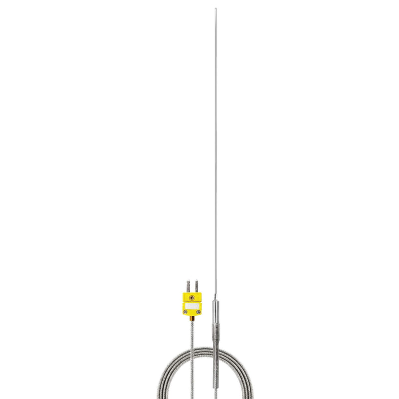 PerfectPrime TL1914SL K-Type Inconel 600 Flexible Thermocouple Temperature Sensor Probes -40~2012Â°F, 1mm / 300mm 1mm /300mm