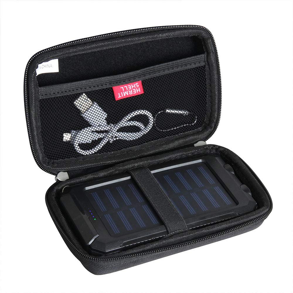 Hermitshell Hard Travel Case for Yelomin/Oukafen/ERRBBIC/YOESOID/Taoxiwave 20000mAh Solar Charger Portable Power Bank