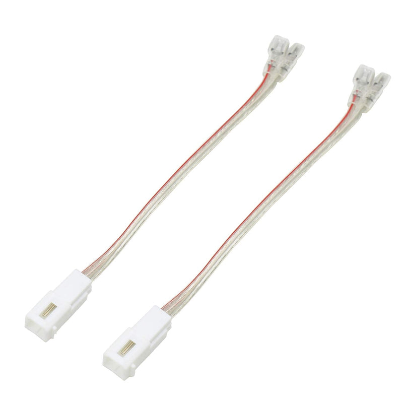 RED WOLF Replacement for Dodge Ram Jeep Chrysler 2005-2020 Aftermarket Front Dash Tweeters Speaker Wiring Harness Connector Plug