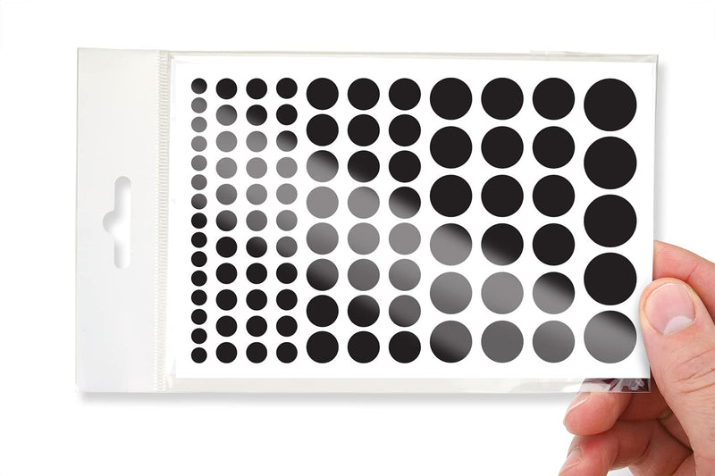 BLOCKED Webcam/Camera Vinyl Covers | 95 Low-Tack Restickable Webcam Stickers | 5-Sizes | Black 95-Pack (Ultra Glossy)