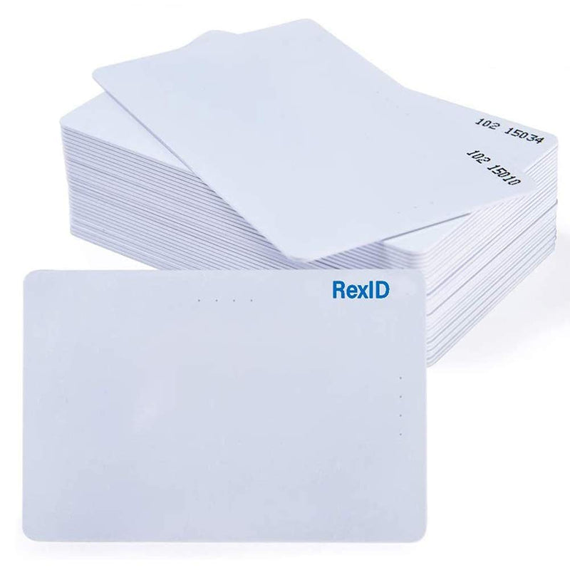 Default Programmed RexID H10301 PVC ISO Proximity Card for Access Control System. Comparable to Standard 26 bit Format for Add-On & Replacement on Current System ((10 Pack) 10 Pack