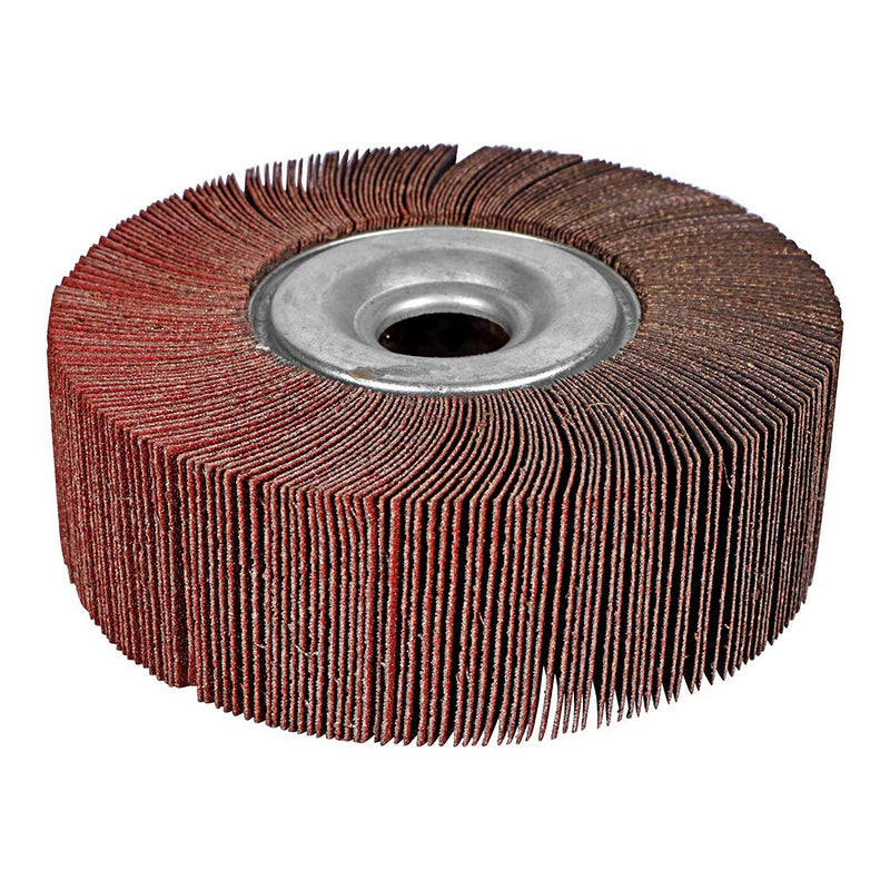 BHA Unmounted Flap Wheel for Bench Grinder, 6" x 2" x 1" (120 Grit) 120 Grit