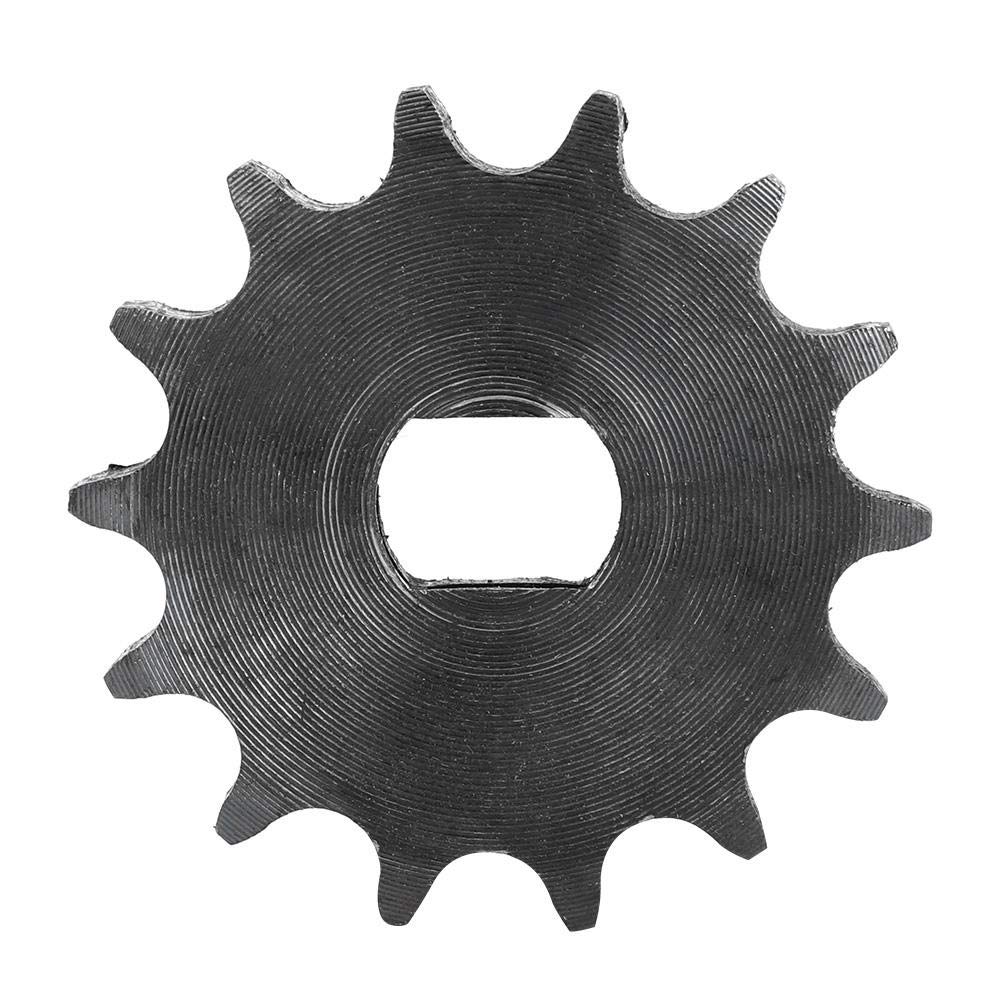 Keenso Chain Sprocket Gear,14 Tooth Sprocket Pinion Gear 428 Metal Chain Sprocket for Electric Scooter 12x17mm