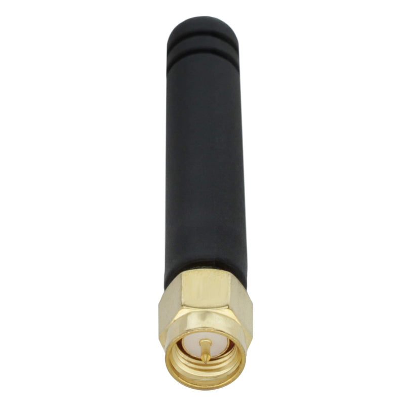 Shopcorp GSM Omni Directional Thumb Antenna with SMA Male Straight Connector â€“ CDMA and WCDMA, 2.5 dBi Gain and 850-2100/2400 MHz (1 Unit) Straight - 1 Unit