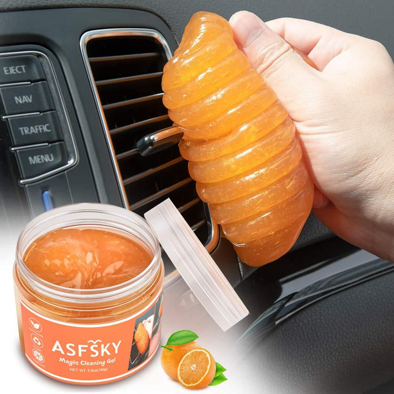 Keyboard Cleaner Gel Cleaning Gel for Car Detailing Kit Interior Car Cleaner Computer Duster Keyboard Dust Remover Safe and Eco-Friendly Super Clean Gel